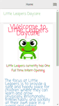 Mobile Screenshot of littleleapersdaycare.com